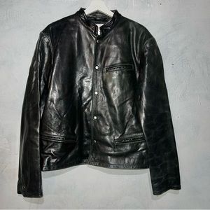 Armani Leather Jacket M